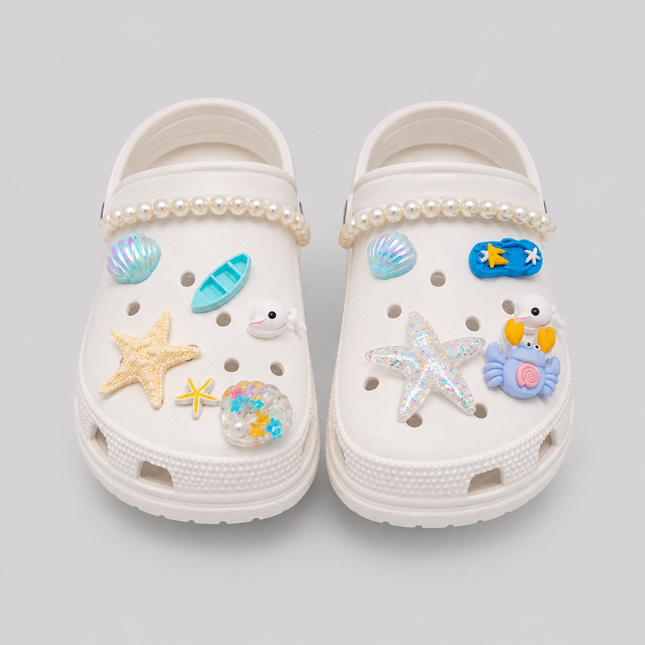 Charms océan pour crocs & sac de plage