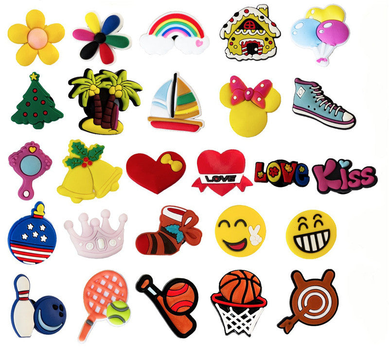 Lot 100 Charms crocs