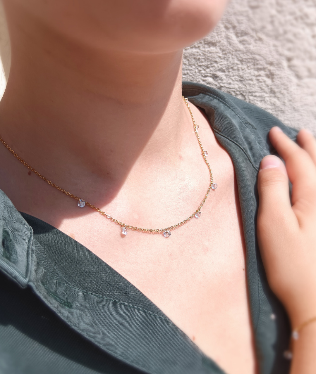 estela | stainless steel necklace