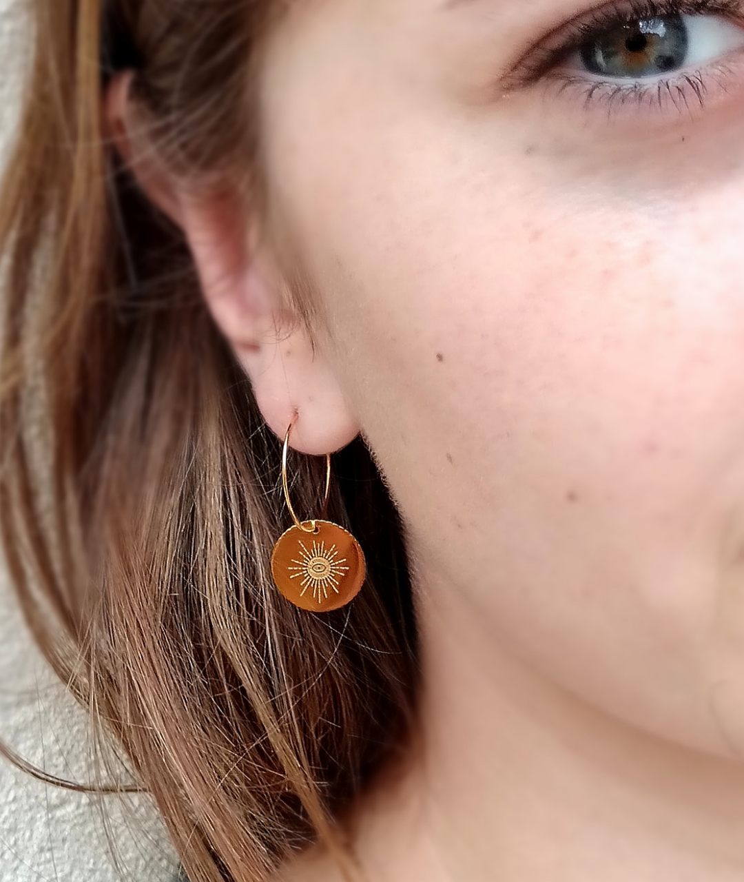 Nora | Boucles d'oreilles en acier inoxydable