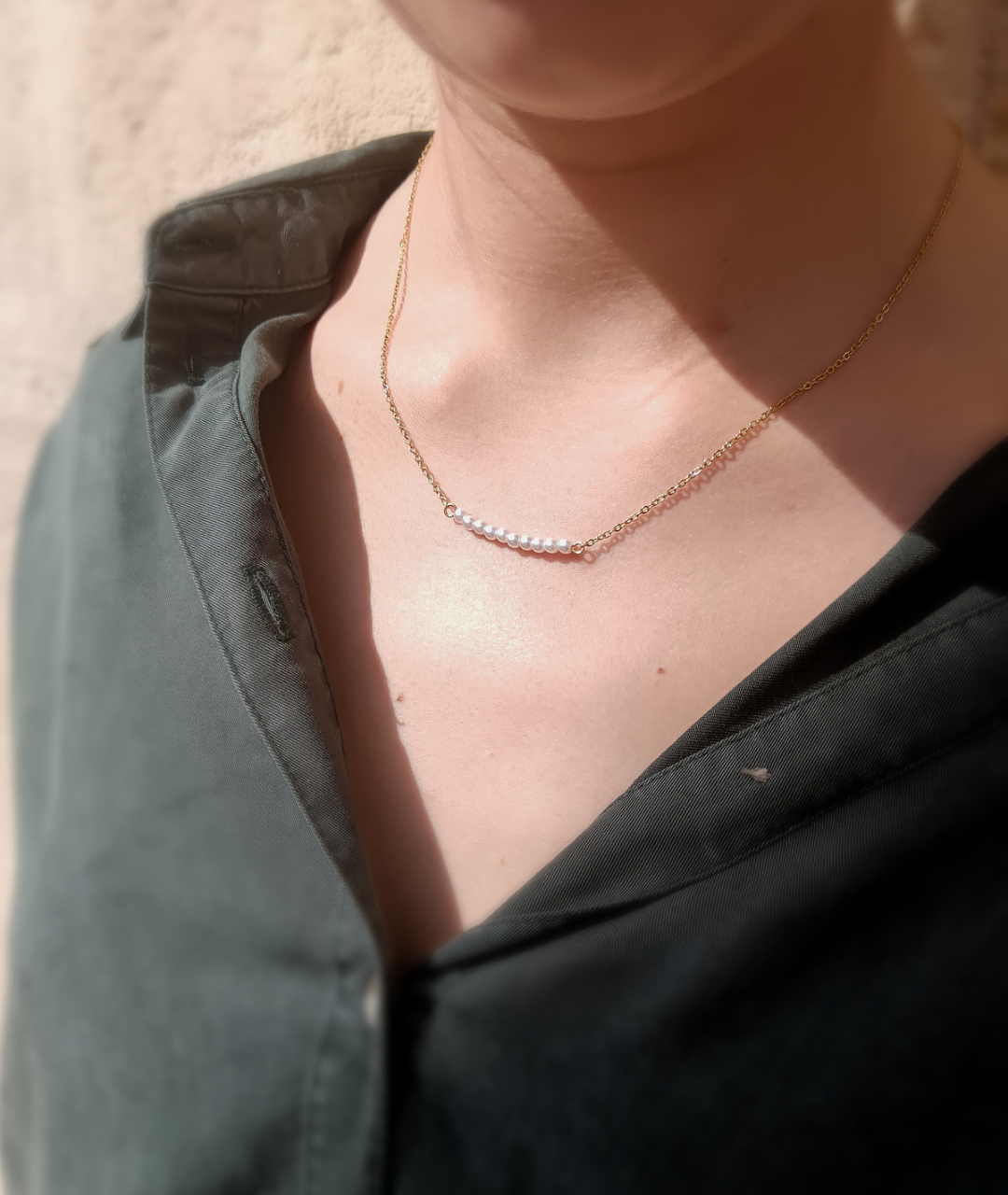 Joan | stainless steel necklace