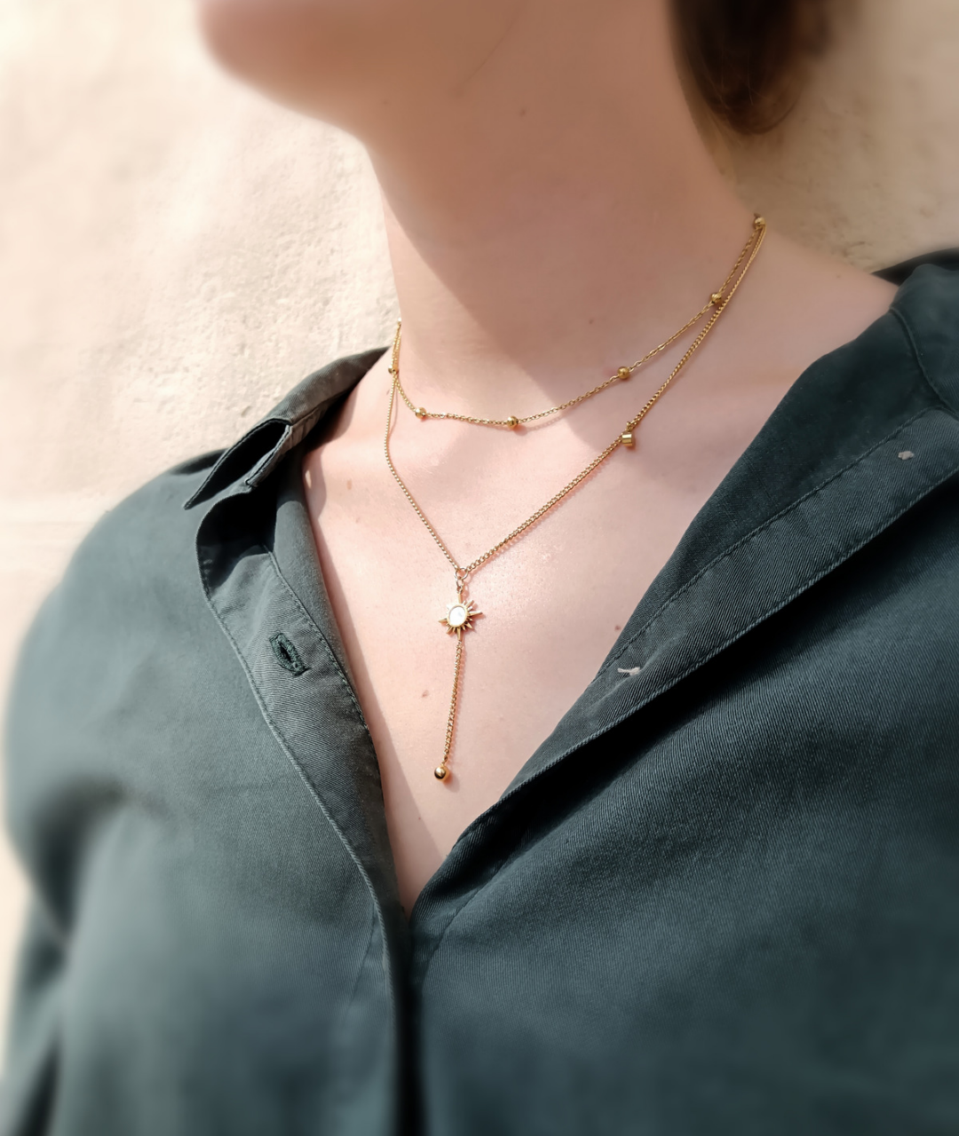 Stella | Collier en acier inoxydable