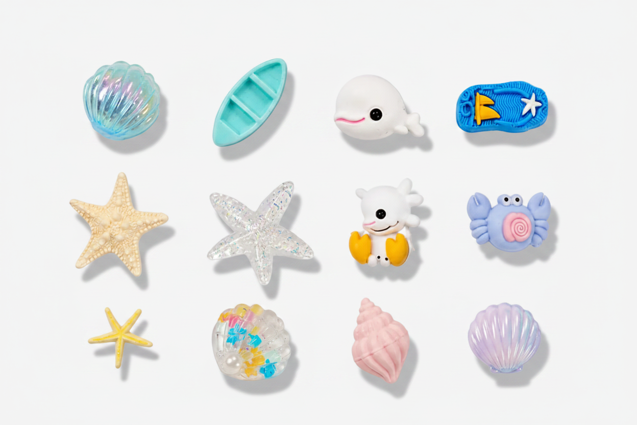 Charms océan pour crocs & sac de plage
