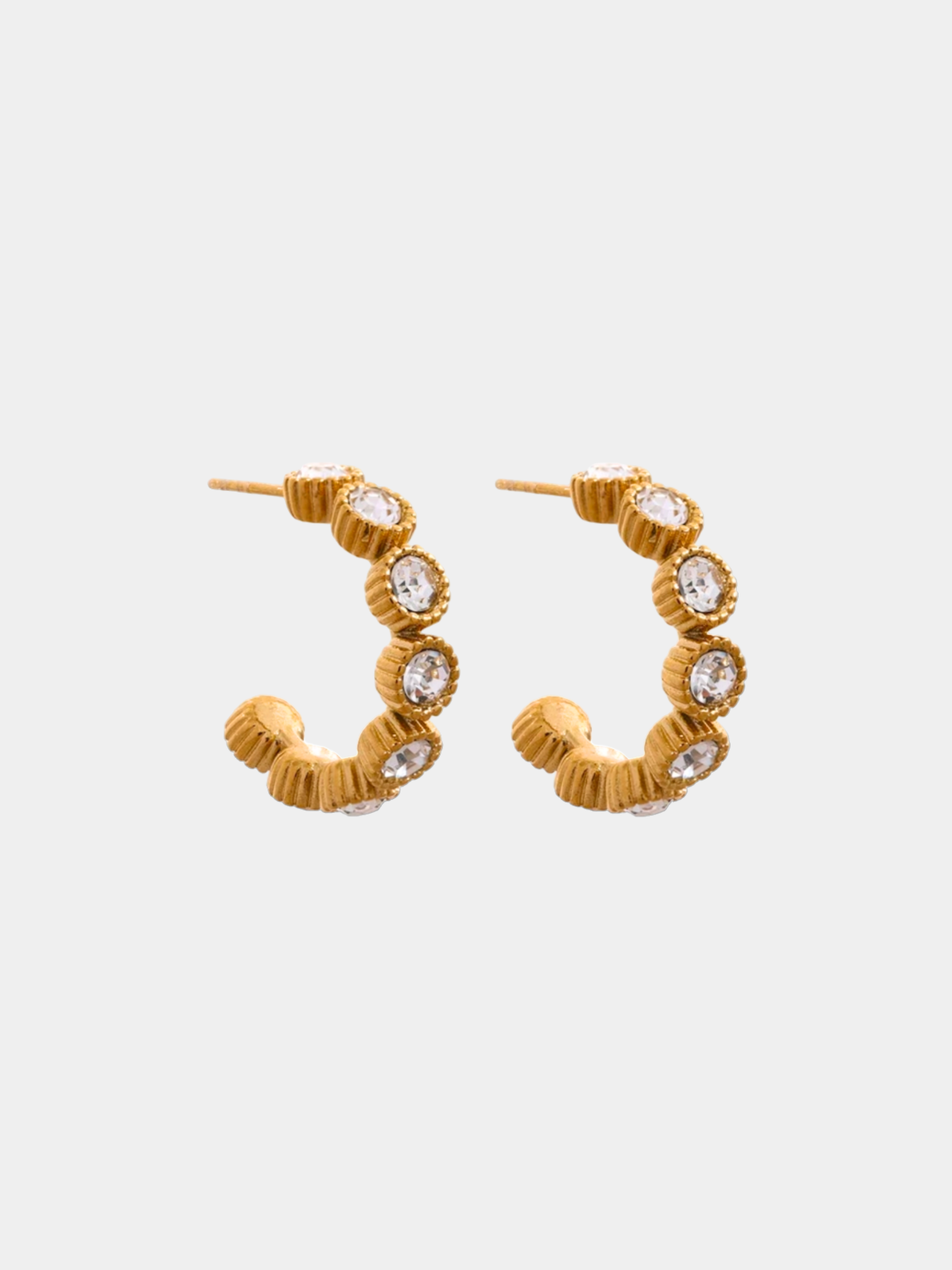 Tahra | Stainless steel earrings